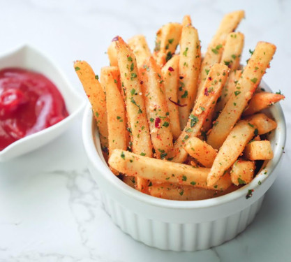 Crinky Cheesy Loaded French Fries