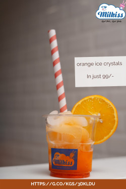 Orange Ice Crystals