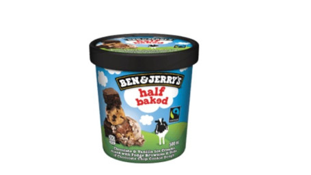 Ben Und Jerry Ice Cream Half Baked Pint