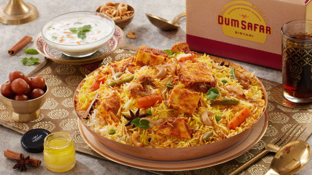 Barbeque Veg Dum Biryani (Serves 4)