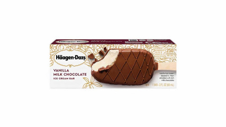 Haagen Dazs Vanille-Milchschokolade-Eisriegel 3Oz