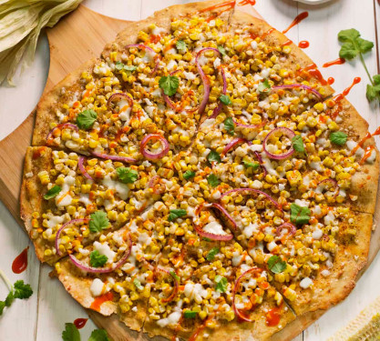 Spicy Cheese Corn Pizza