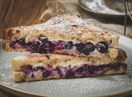 Blueberry Cheese Sandwich