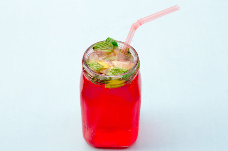 Strawberry Mint Virgin Mojito