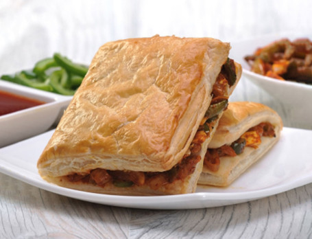 Barbeque Cheese Paneer Patty