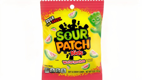 Sour Patch Kids Soft And Chewy Candies Watermelon Bag (5 Oz)