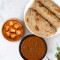 Dal Makhani, Butter Paneer, Paratha Thali [Proteinverpackt]