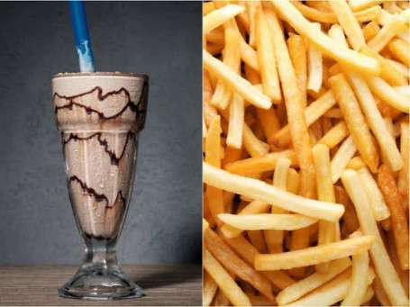 Combo1 (French Fries With Cold Coffee)
