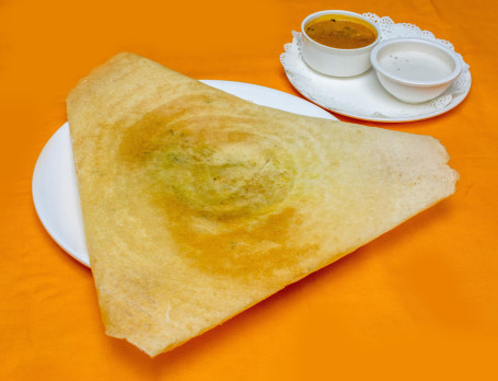 Masala Dosa (Sambar+Coconut Chutney)