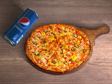 7 Veg Mexican Pizza Pepsi 250 Ml Can