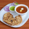 2 Lachha Paratha With Tomato Gravy