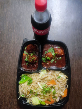 Chicken Manchurian Combo With Coke