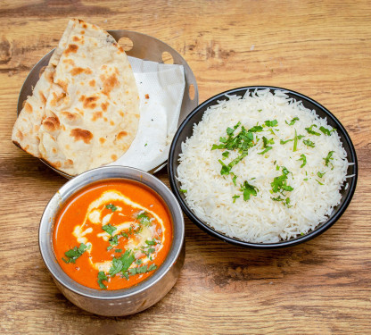 Half Karahi Paneer 3Butter Roti Jeera Rice