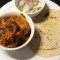Chicken Curry 3 Chapati With Salad