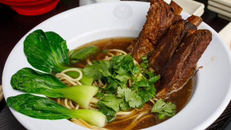 36. Roasted Pork Rib Noodle Soup