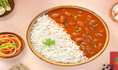 Hausgemachtes Rajma Mit Reis