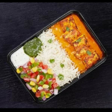 Rice And Butter Paneer