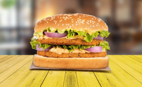Chicken Vereinigte Staaten Von Punjab Double Patty Burger