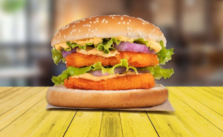 Chicken Pind-Er Double Patty Burger