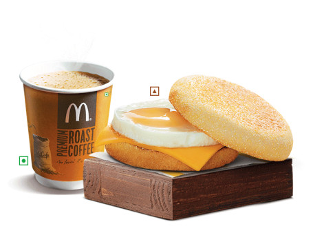 Egg Cheese Mcmuffin With Beverage