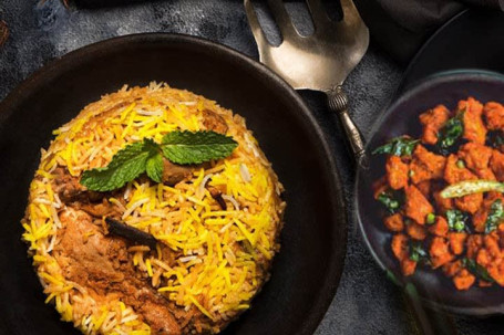 Fiery Chicken 65 Biryani Combo (Sparen Sie Bis Zu Rs.70/