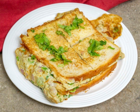 Bread Omlette (2 Eggs)