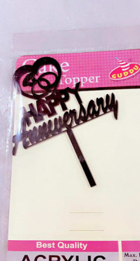 Happy Anniversary Cake Topper