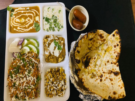 Singh Special Thali With Sweet Dish
