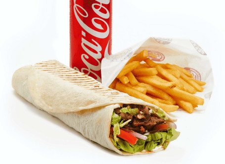 Chicken Wrap+Fries+Coke(As Per Availability)