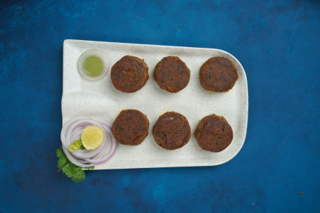 Mezbaan Spl Veg Galouti Kabab (6 Pcs) (Per Plate)