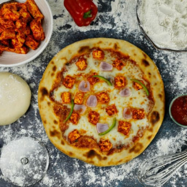 Makhani Paneer Tikka Pizza 12 Inch