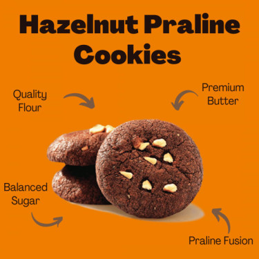 Hazelnut Praline Cookies