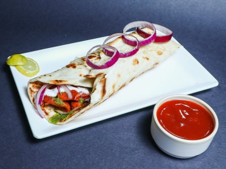 Double Afghani Chaap Kathi Roll