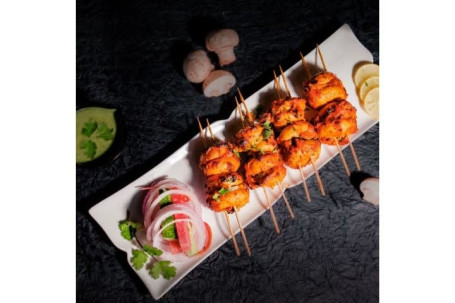 Raunaqee Stuffed Mushroom Tikka (Serves 2)