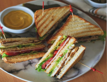 Double Paneer Tikka Sandwich