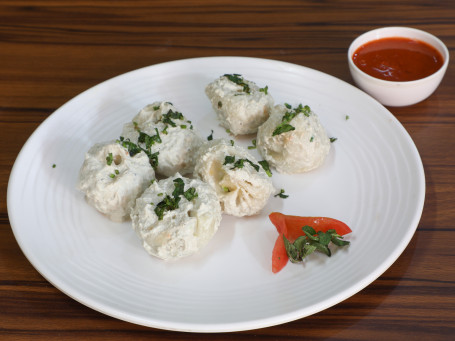 Cheesy Mushroom Steamed Dimsums (8 Pcs)