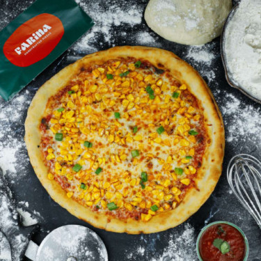 Masala Sweet Corn Pizza