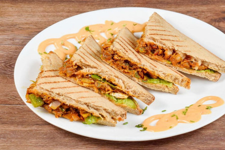 Loaded Chicken Tikka Sandwich