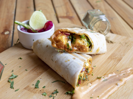 Grilled Paneer Mexican Burrito Wrap