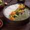 Palak Chicken, Basmati Rice Veggies