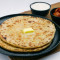 Paneer Parantha Curd/ Butter Pickle