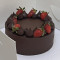 Strawberry Dark Chocolate Cake