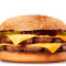 Doppelkäse-Burger-BBQ