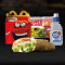 Gegrilltes Hühnchen-Snack-Wrap Happy Meal