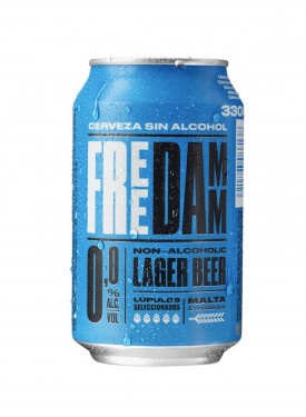 Cerveza Sin Alcohol Free Damm Lata