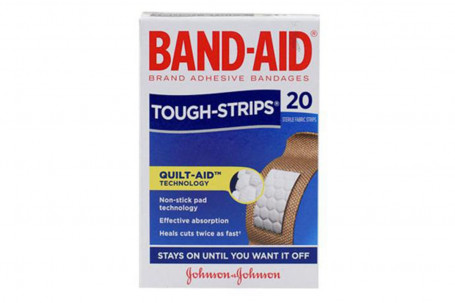 Bandaid Tough Strips Regular