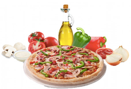Pizza Nach Ihrem Geschmack Mit Tomatensalsa
