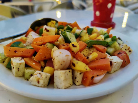 Vegetable Saute With Paneer