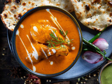 Butter Chicken [2 Pcs] With Butter Roti [2]