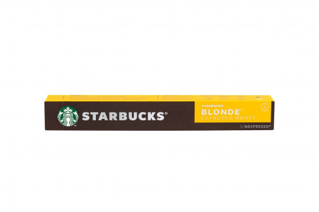 C aacute;psulas Nespresso Espresso Starbucks Blonde reg